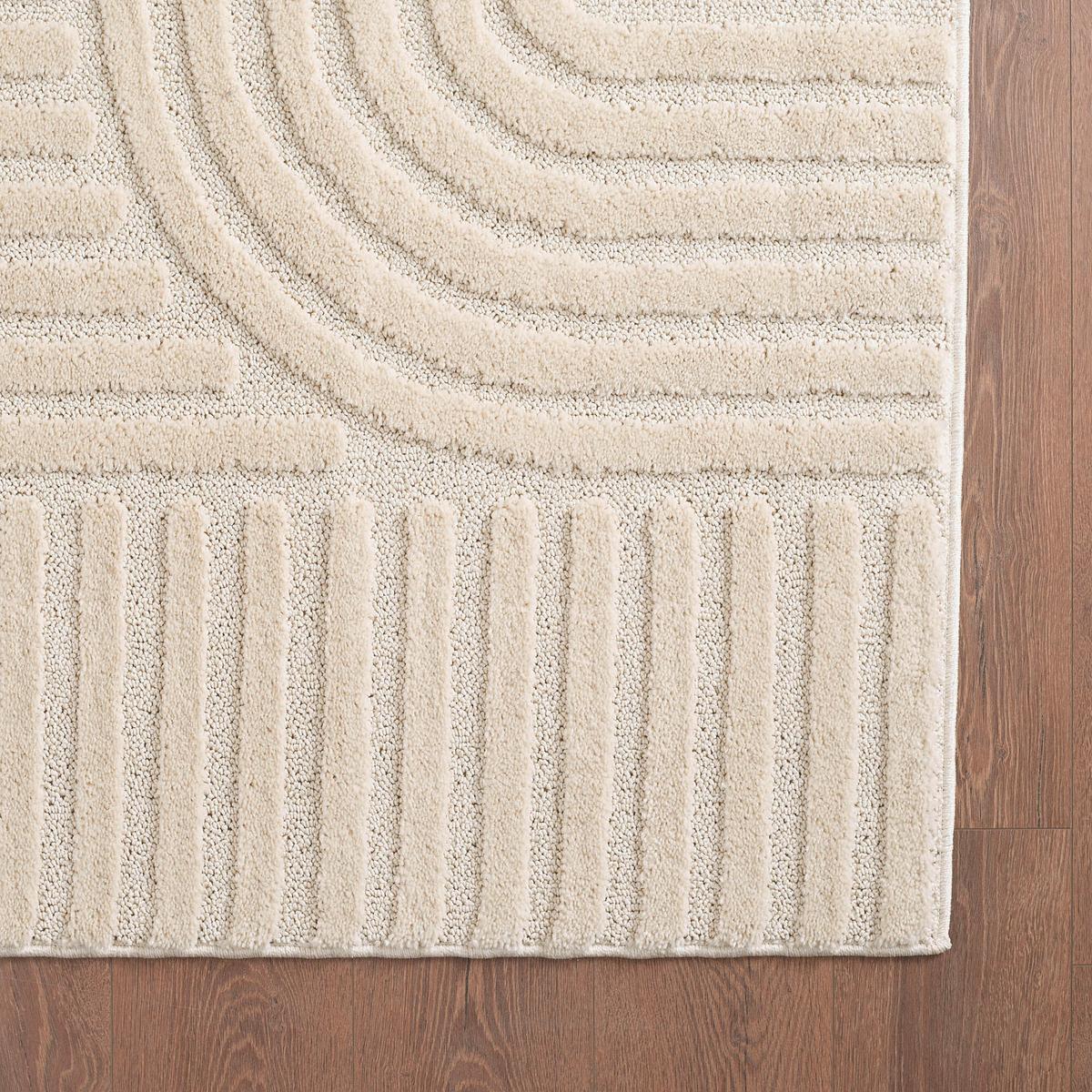Hochflorteppich Art 80 X 150 1121 Cream - Creme, Basics, Textil (80/150cm) - Novel