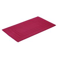 Fürdőszobaszőnyeg Feeling - piros, Basics, textil (67/120cm) - Vossen