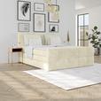 Boxspringbett mit Topper und Bettkasten 180x200 cm Medino - Champagner, KONVENTIONELL, Holz/Holzwerkstoff (180/200cm) - Luca Bessoni