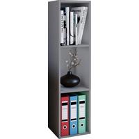 Regál na dokumenty š: 34 cm, šedý - šedá, Basics, kompozitní dřevo (34/107/29cm) - MID.YOU