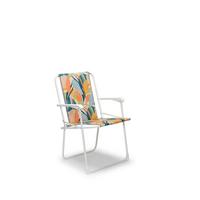 KLAPPSTUHL CHIEMSEE – KLAPPSTUHL - Multicolor/Weiß, Basics, Textil/Metall (56/78/53cm) - Gardenson