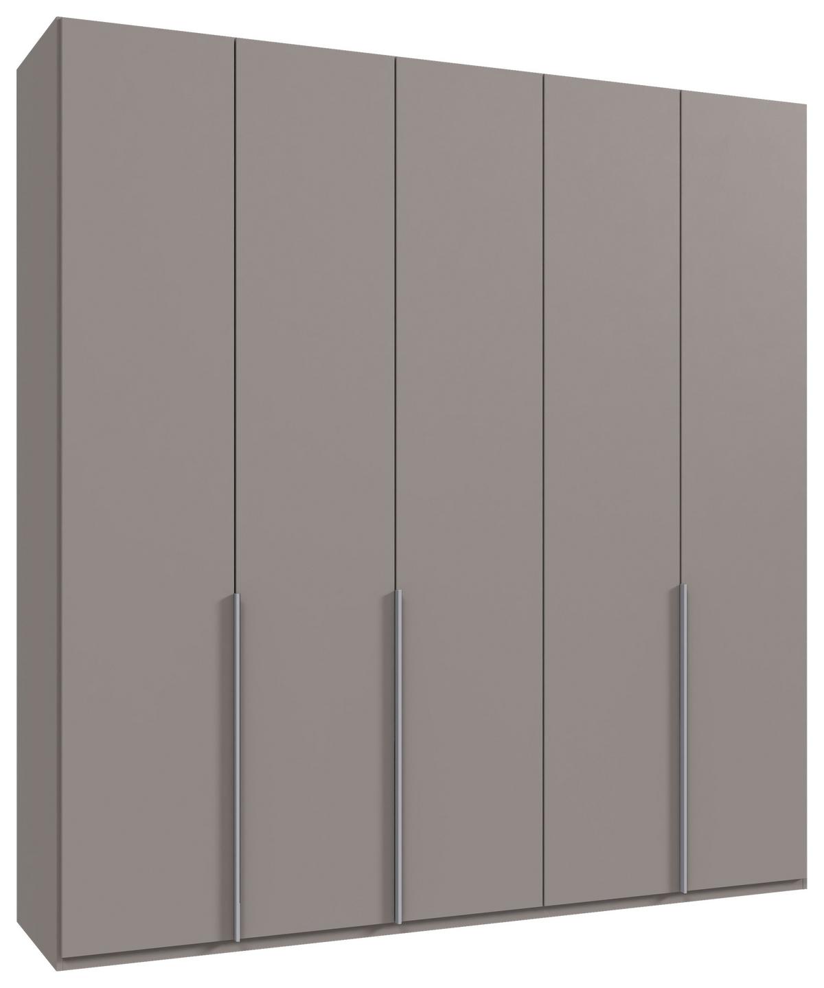 Drehtürenschrank New York Grau/Sahara B: 225 cm - Grau/Sahara, MODERN, Holzwerkstoff (225/236/58cm) - MID.YOU