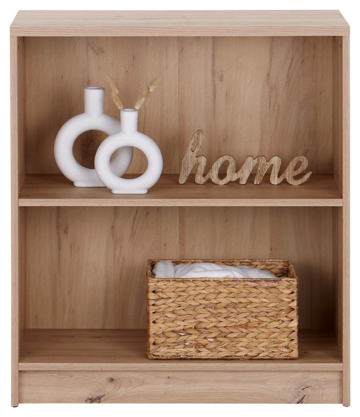 Regal 4-you New B: 74 Cm Eiche Artisan Dekor - Eiche Artisan, MODERN, Holz (74/85,5/35,2cm)