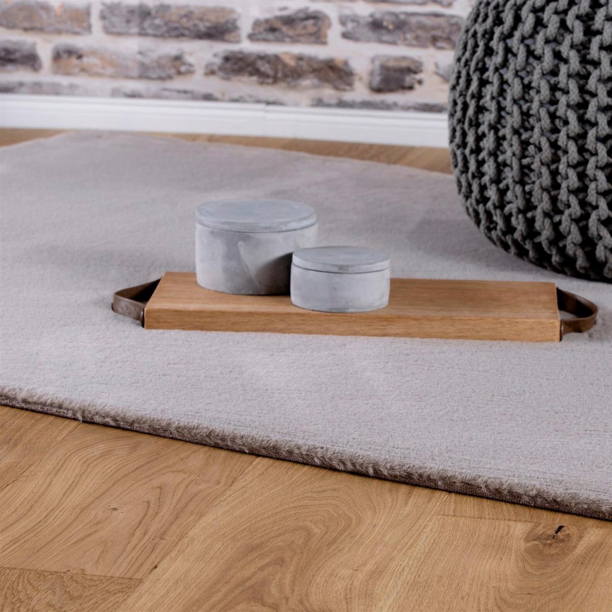 Flachwebteppich Taupe, ca. 160x230cm - Taupe, Basics, Textil (160/230cm) - Kayoom