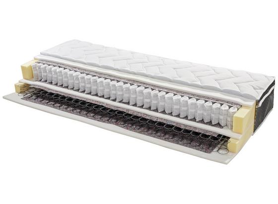 Boxspringmatratze Luxor Fit Top H2 80x200 - Weiß, Textil (80/200cm) - Primatex Deluxe Boxspringmatratze Luxor Fit Top H2 80x200 - Weiß, Textil (80/200cm) - Primatex Deluxe