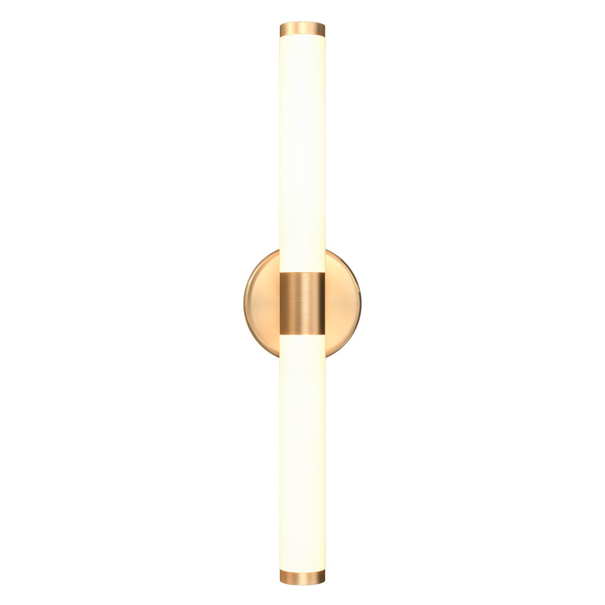 Wandleuchte Axis - Goldfarben, Trend, Kunststoff/Metall (3/35,6cm) - MAYTONI