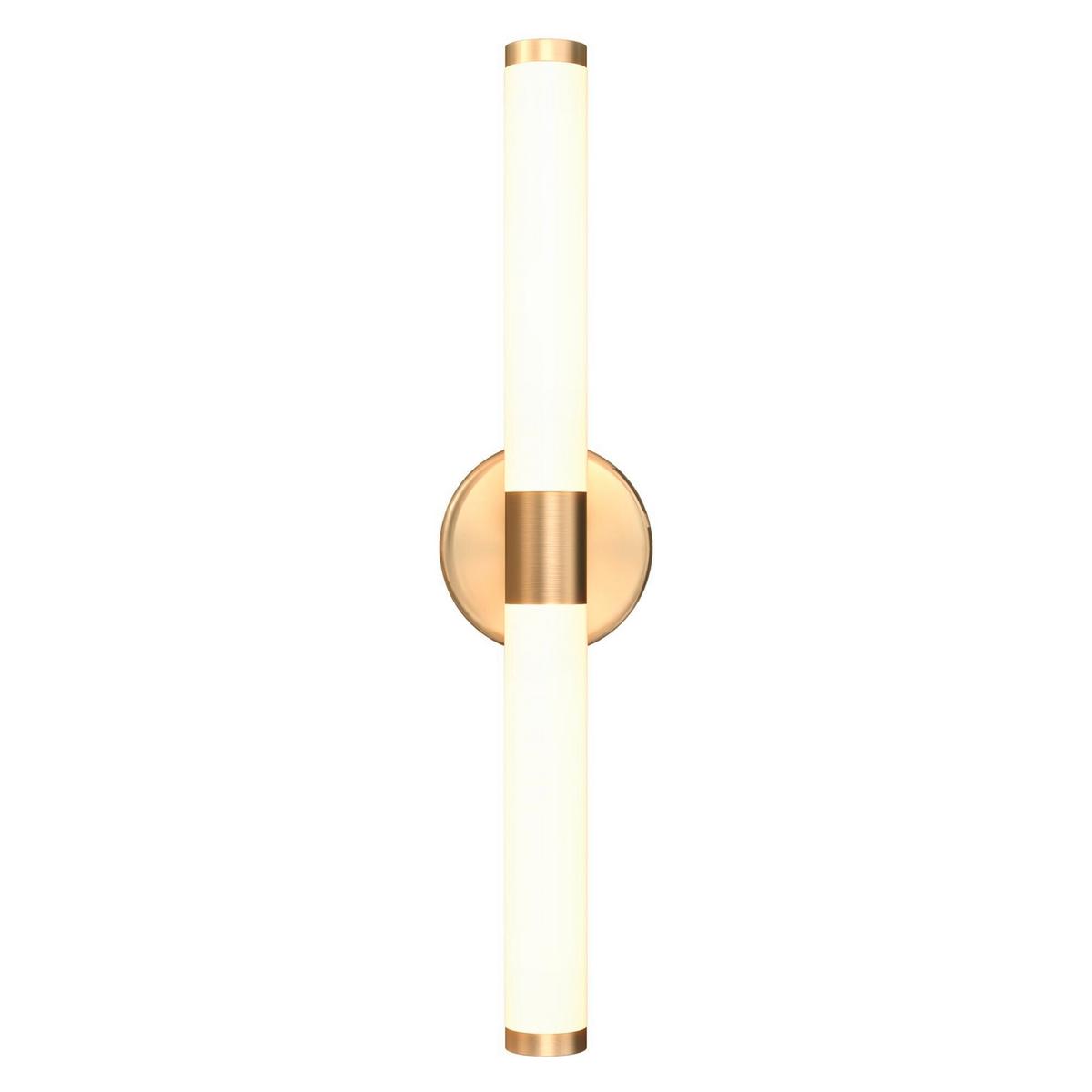 Wandleuchte Axis - Goldfarben, Trend, Kunststoff/Metall (3/35,6cm) - MAYTONI