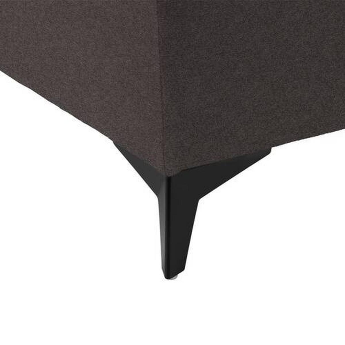 Kontinentálna posteľ MAGIC, 160x200cm,stone - sivohnedá/čierna, Konventionell, kov/kompozitné drevo (160/200cm) - Mömax