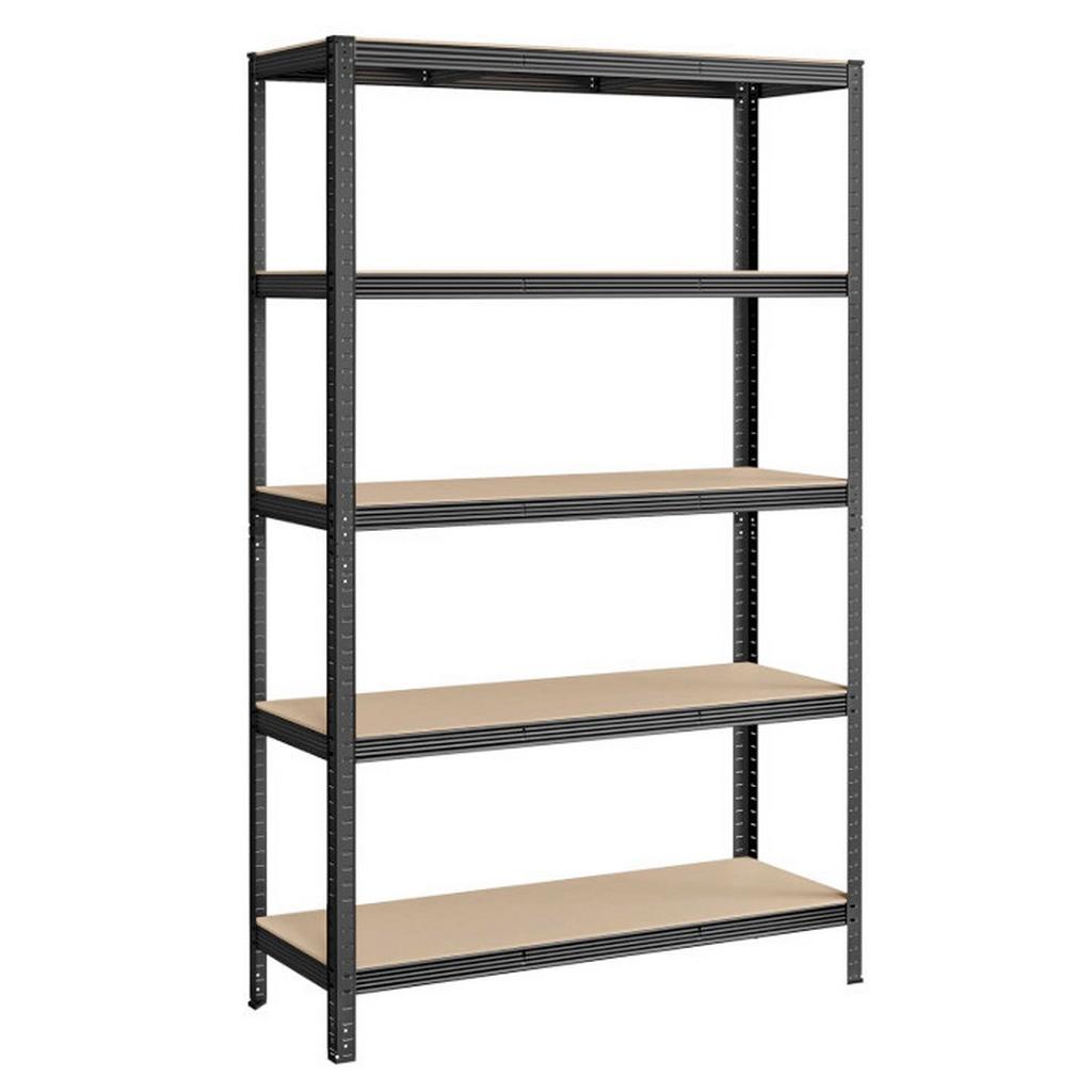 Schwerlastregal Schwarz, Hellbraun B: 120 cm