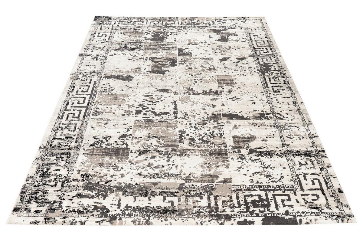 Webteppich Grau Naturfaser My Opal 80x150 Cm - Schwarz/Grau, LIFESTYLE, Textil (80/150cm) - Obsession