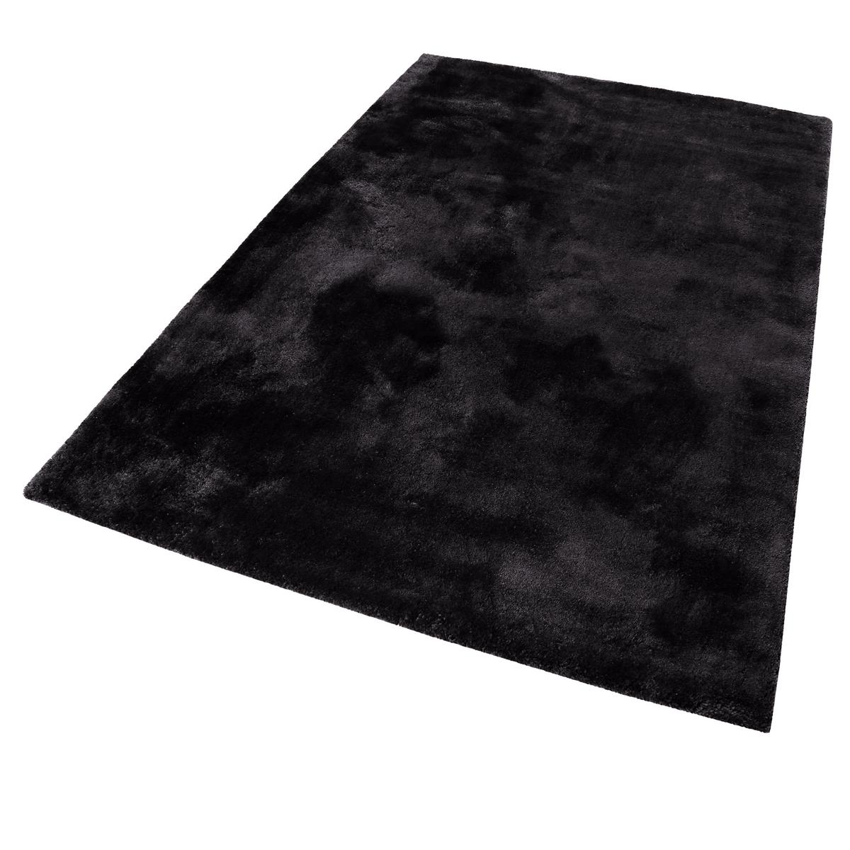 Hochflor Teppich Schwarz Relaxx 200x290 cm - Schwarz, Basics, Textil (200/290cm) - Esprit