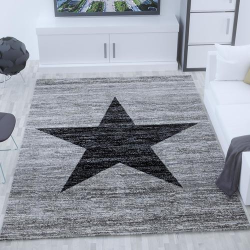 Webteppich Grau Naturfaser Rome 80x150 Cm - Grau, MODERN, Textil (80/150cm)