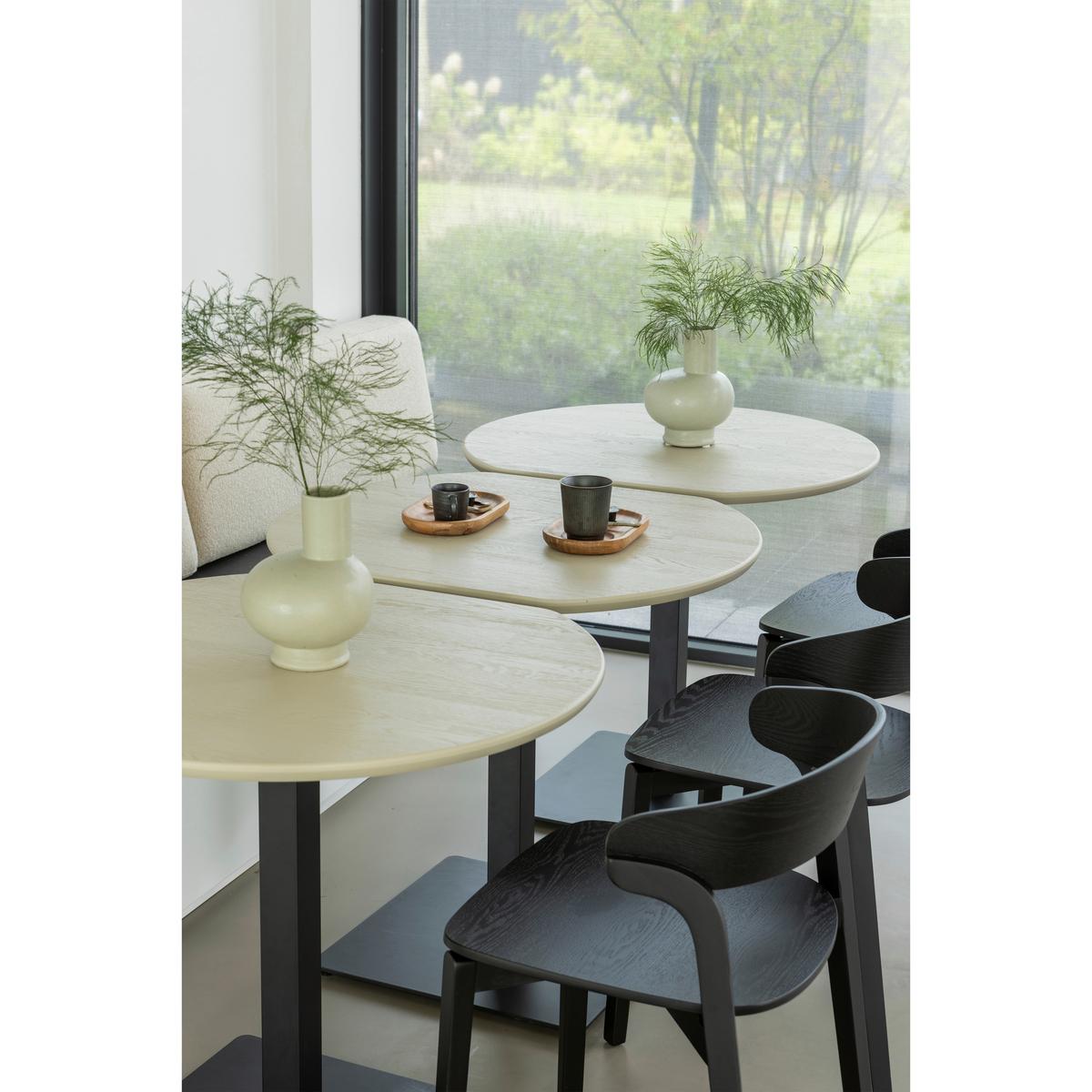 STUHL-SET Cras Schwarz B: 52cm - Schwarz, Design, Holz (52/75/49cm) - Livetastic