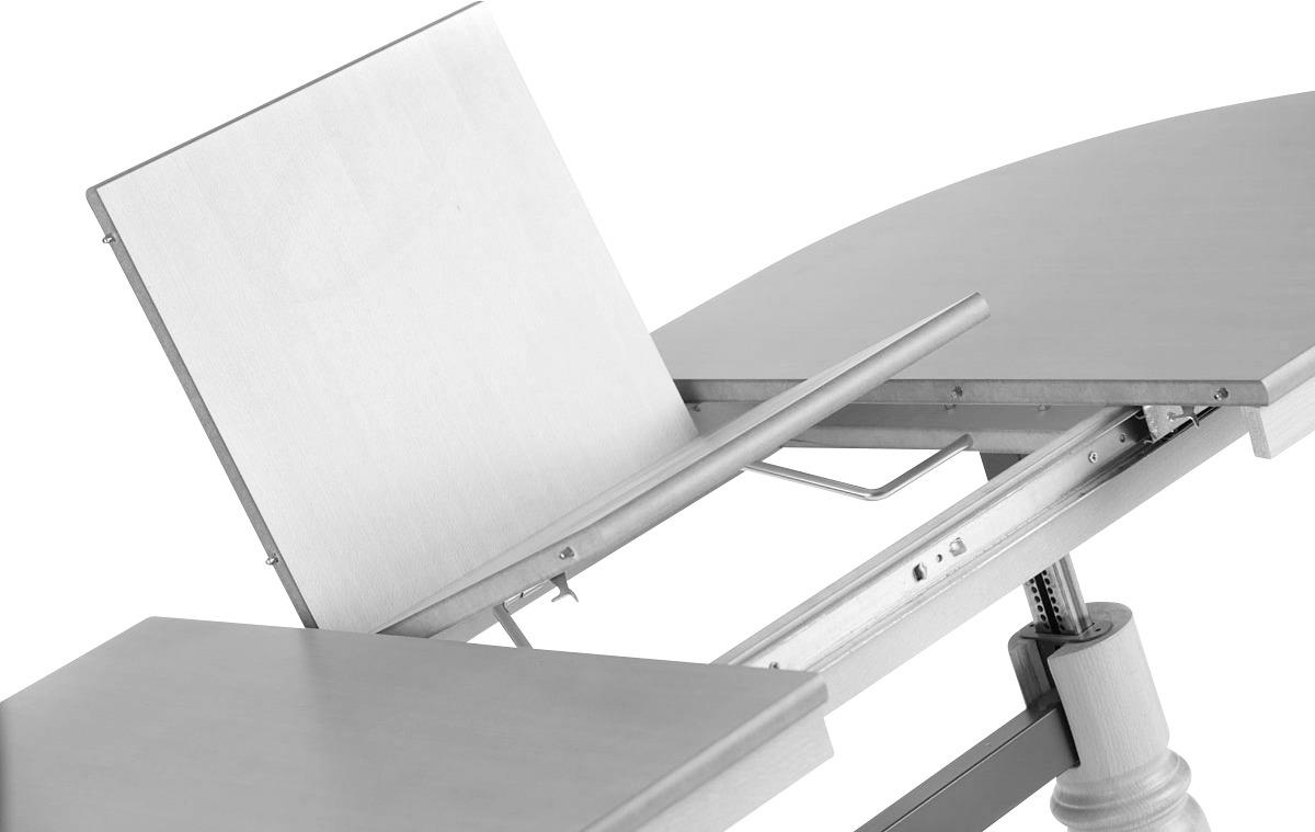 Couchtisch höhenverstellbar + ausziehbar Ramsau, Eichefarben - Eichefarben, Design, Holz/Holzwerkstoff (120-160/75/56-72cm) - MID.YOU