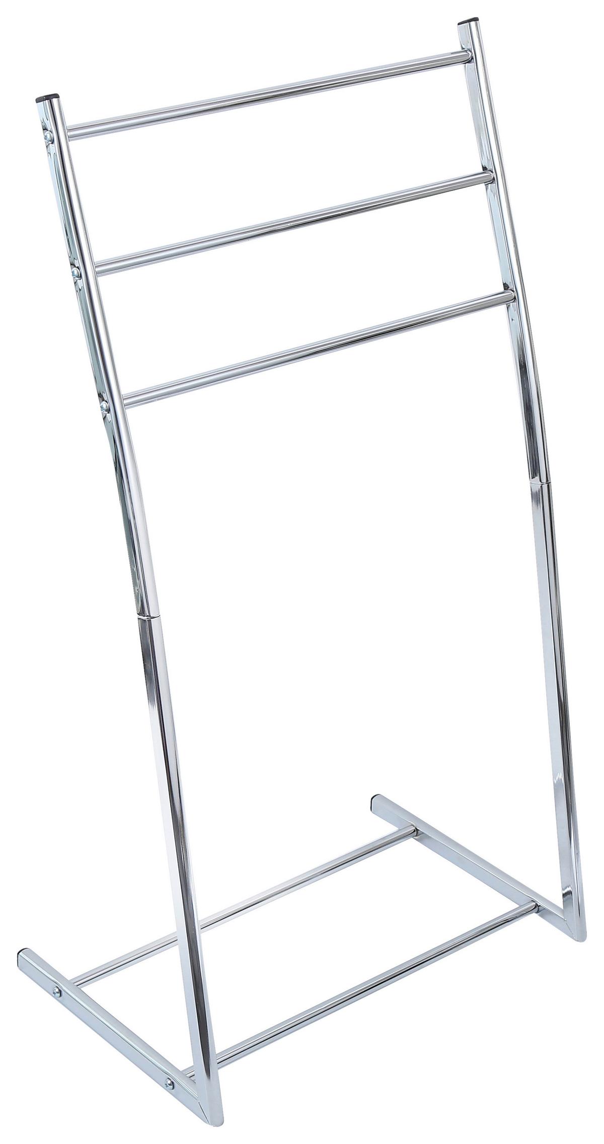 Handtuchhalter Jesolo 1 B992499 Homezone Metall Chrom - Chromfarben, KONVENTIONELL, Metall (43,8/80,7/29cm) - Homezone