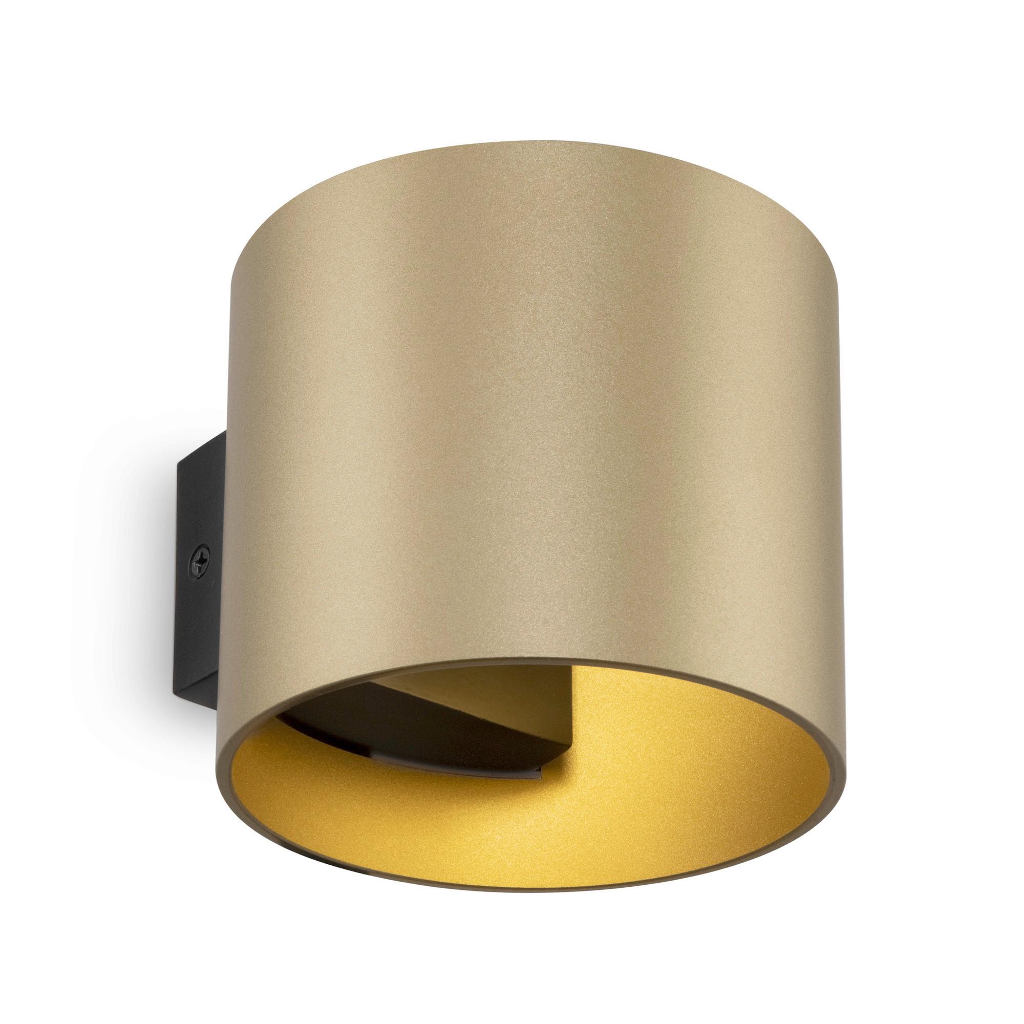 Wandleuchte Rond - Goldfarben, Trend, Metall (10/8,8cm) - MAYTONI