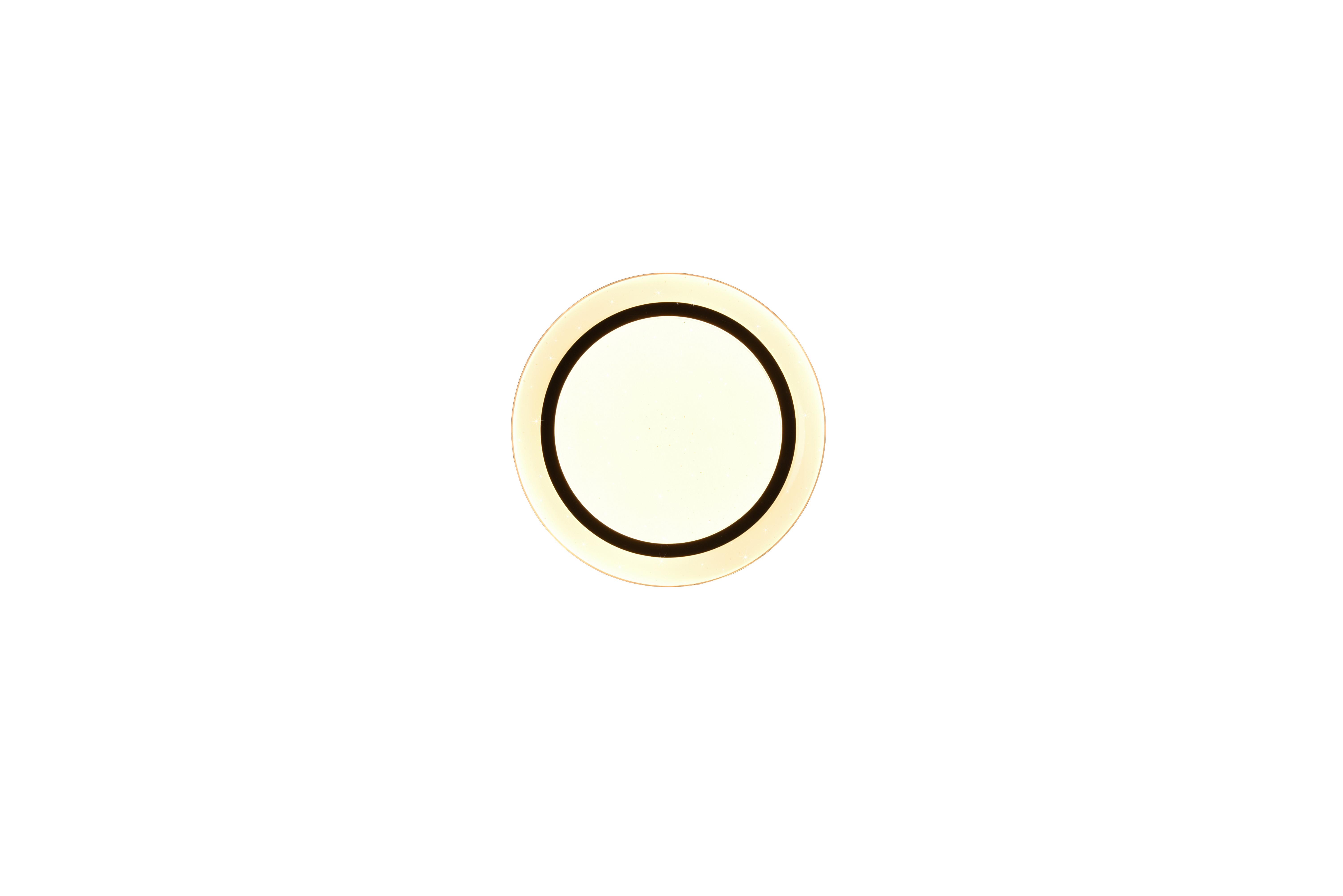 LED-Deckenleuchte R67042832 Atria - Schwarz, Basics, Kunststoff (27/7cm)