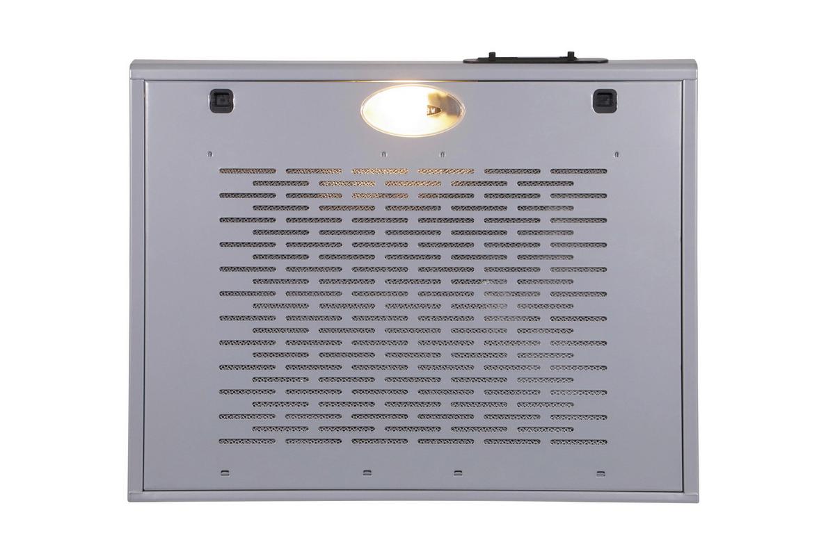 Dunstabzugshaube Suna Edelstahlfarben B: 60 Cm, Led - Edelstahlfarben, Trend, Metall (60/7,6/47cm) - Respekta