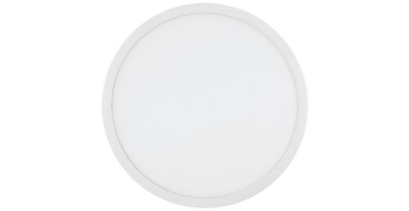 LED-Deckenleuchte Maria - Weiß, MODERN, Kunststoff/Metall (40/5cm) - Luca Bessoni