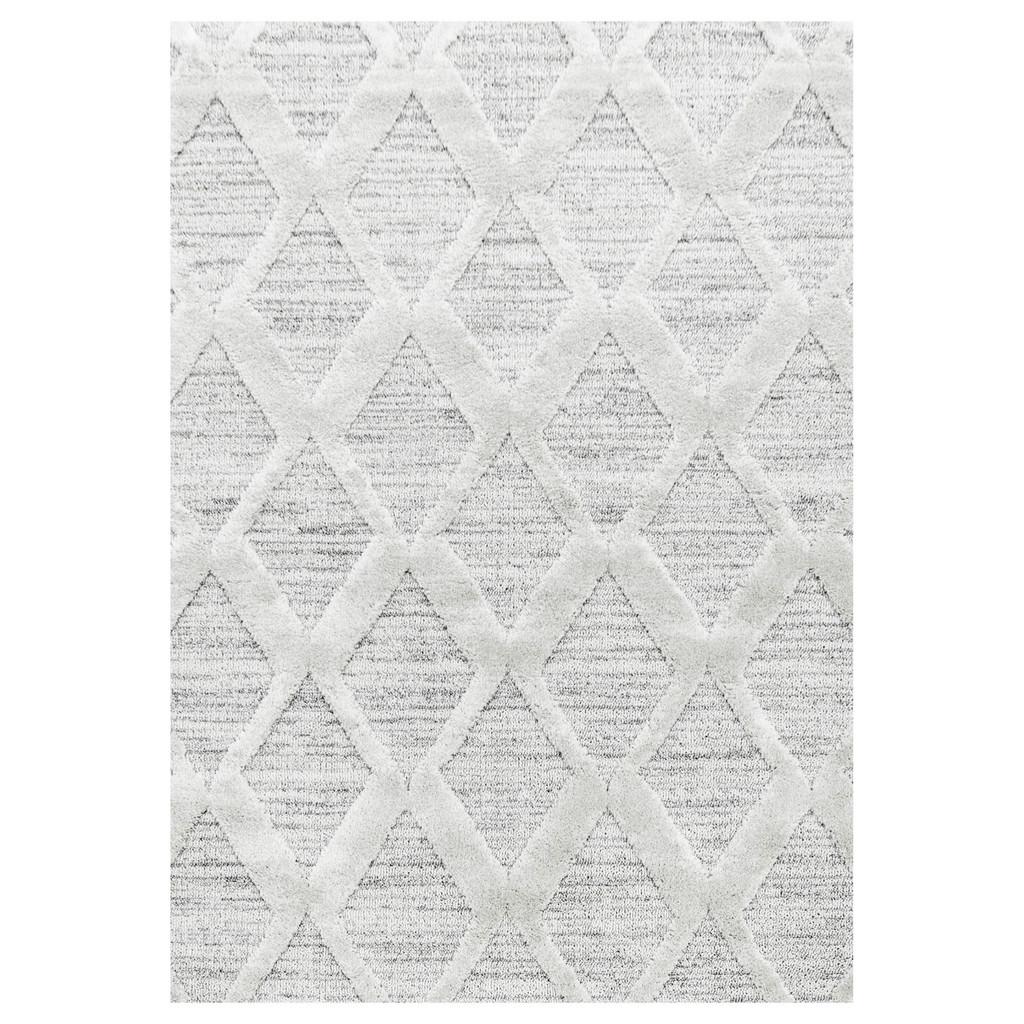 Webteppich Grau Pisa 60x110 Cm