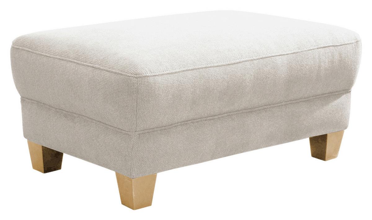 Hocker Gotland creme, 101x45x66 cm - Creme/Naturfarben, KONVENTIONELL, Textil (101/45/66cm) - Sit & More