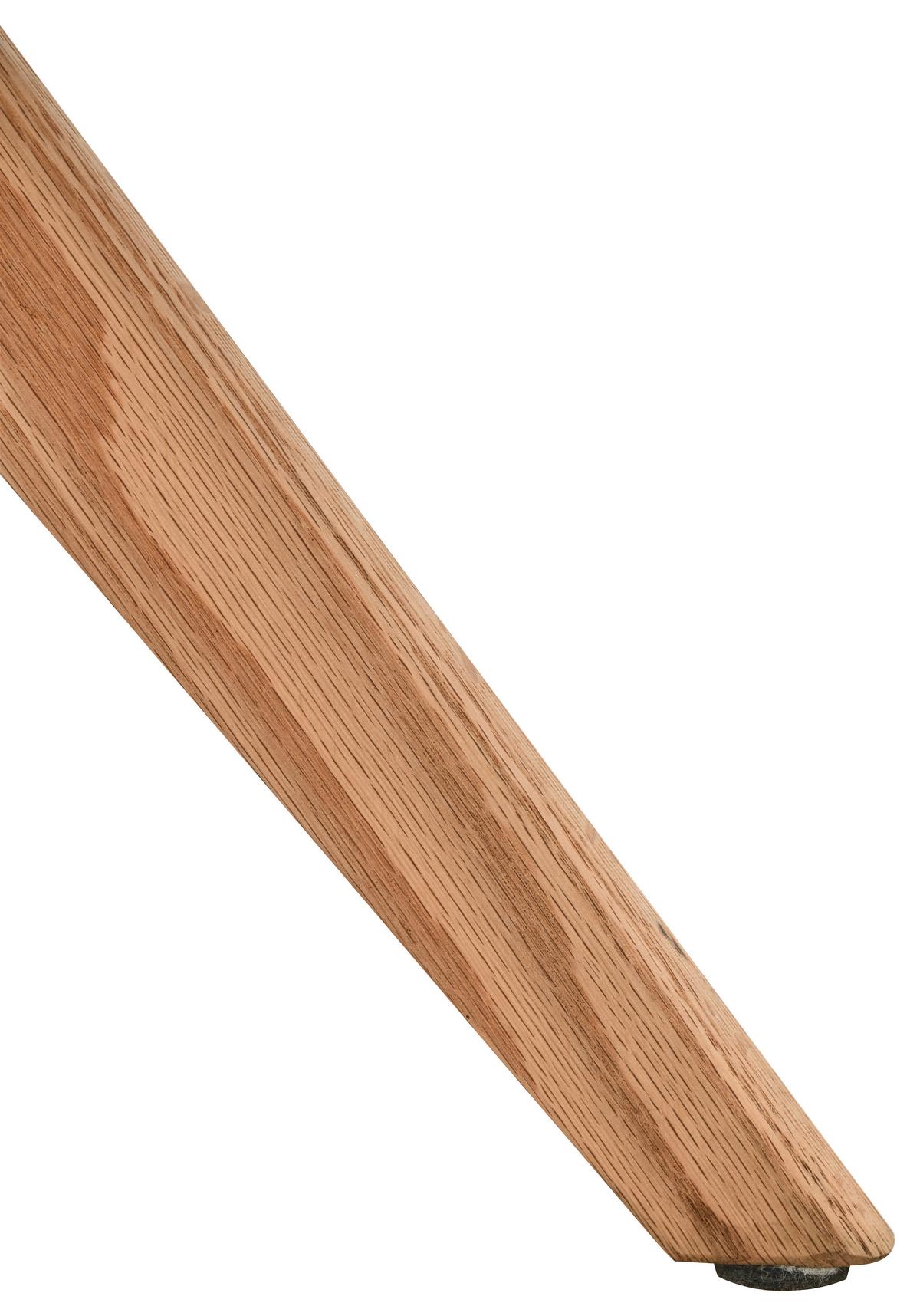 Armlehnstuhl Cleo Beige/Eichefarben B: 58 cm - Eichefarben/Beige, MODERN, Holz/Textil (58/85/62cm) - Livetastic