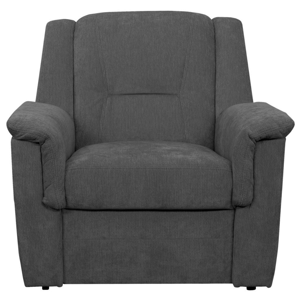 FERNSEHSESSEL Rafael, Graphitfarben B: 94 cm