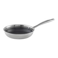 Pánev na smažení P/V: 20/4 CM - barvy nerez oceli, Moderní, kov (20/4cm) - Gourmesto