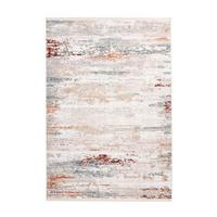 Wwebteppich Grau/Rosa Akropolis 80x150 cm - Rosa/Grau, Design, Textil (80/150cm) - Kayoom