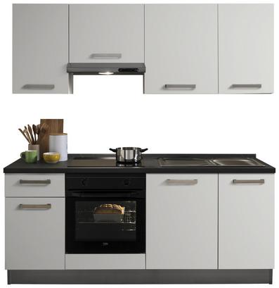 Kompakte Küchenzeile mit Elektrogeräten Kompakte Küchenzeile mit Elektrogeräten