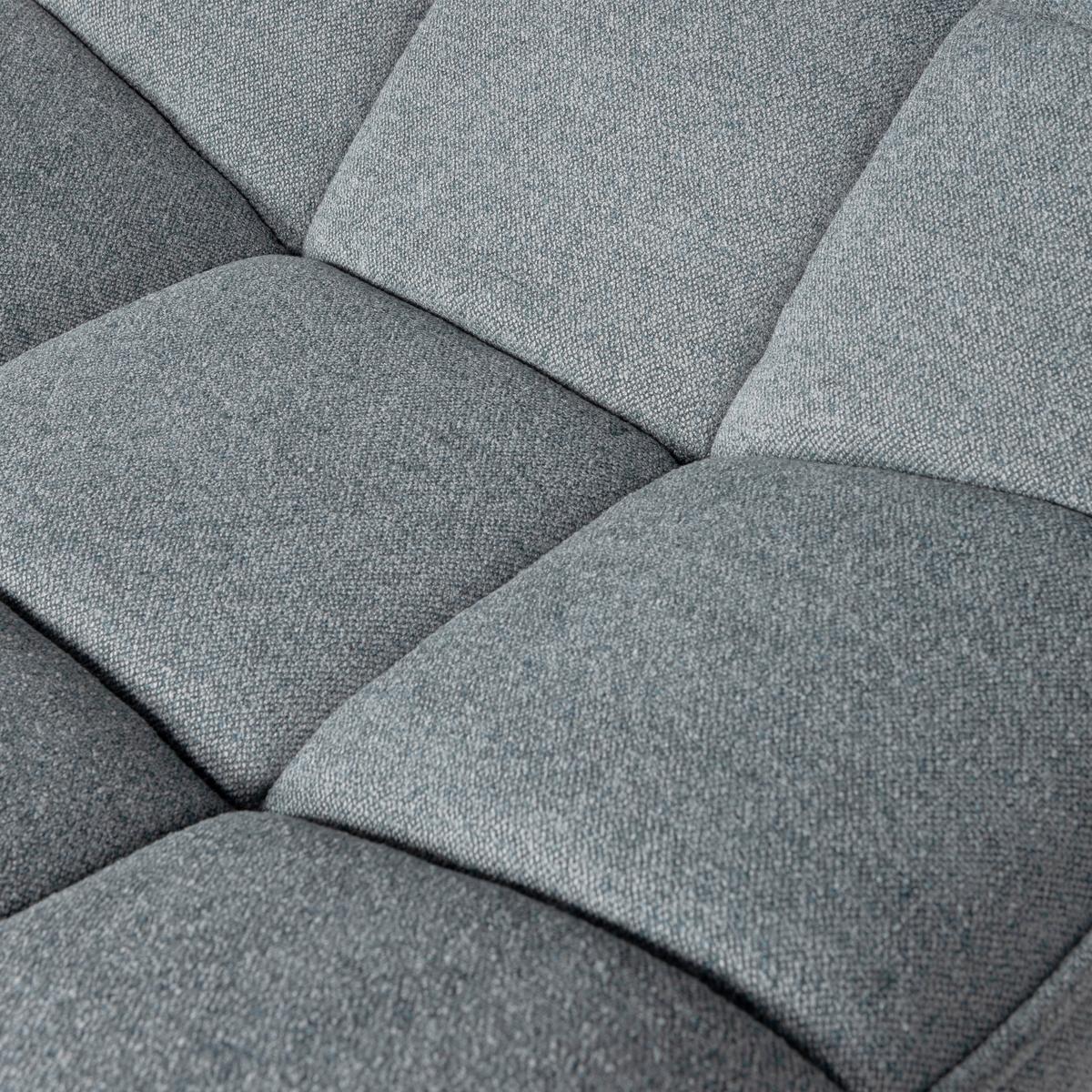 Sessel Maudi Blau B: 74 Cm - Blau/Schwarz, Design, Textil (74/84/86cm) - Livetastic