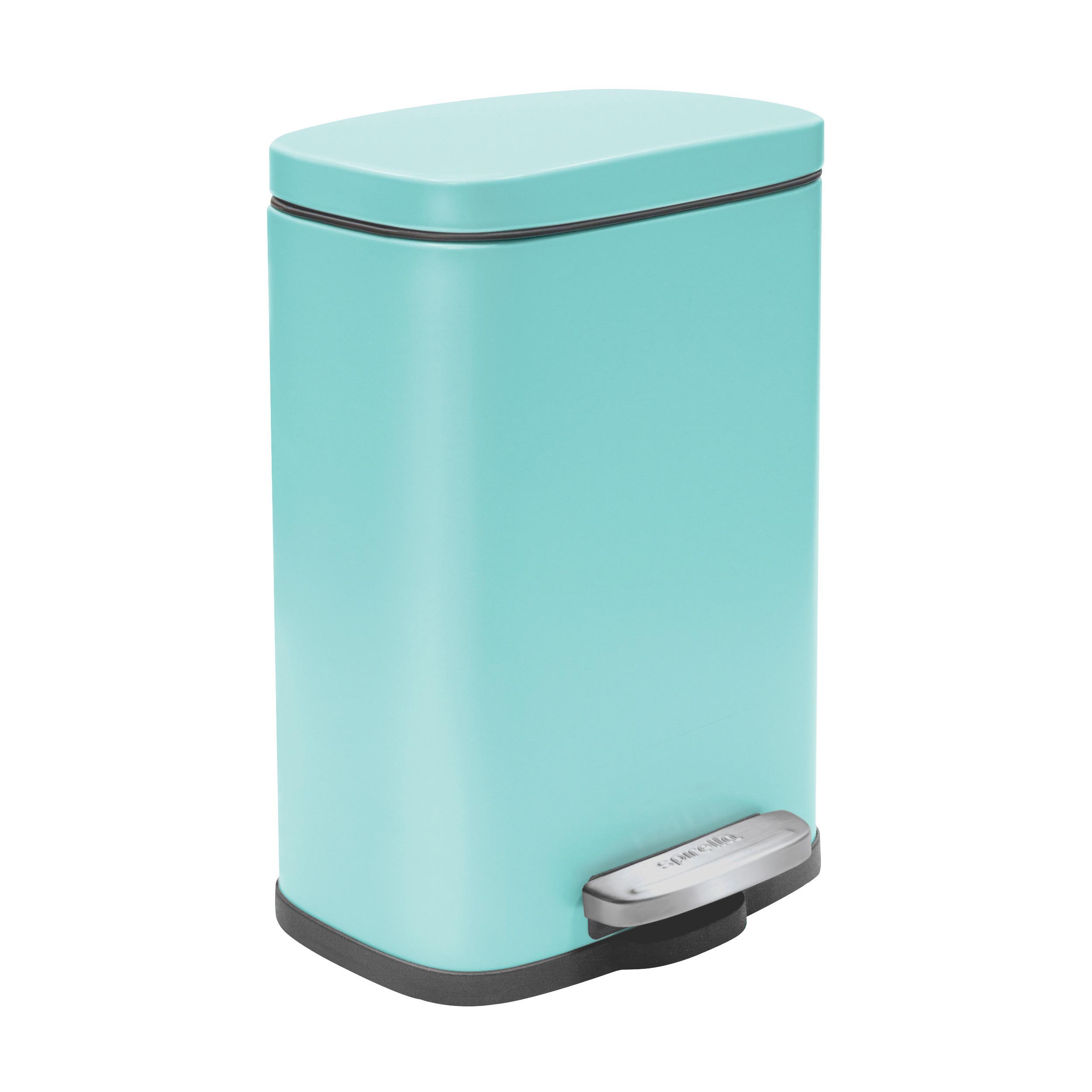 TRETEIMER AKORA - Blau, Basics, Metall (21.4/17.6/30cm) - Spirella