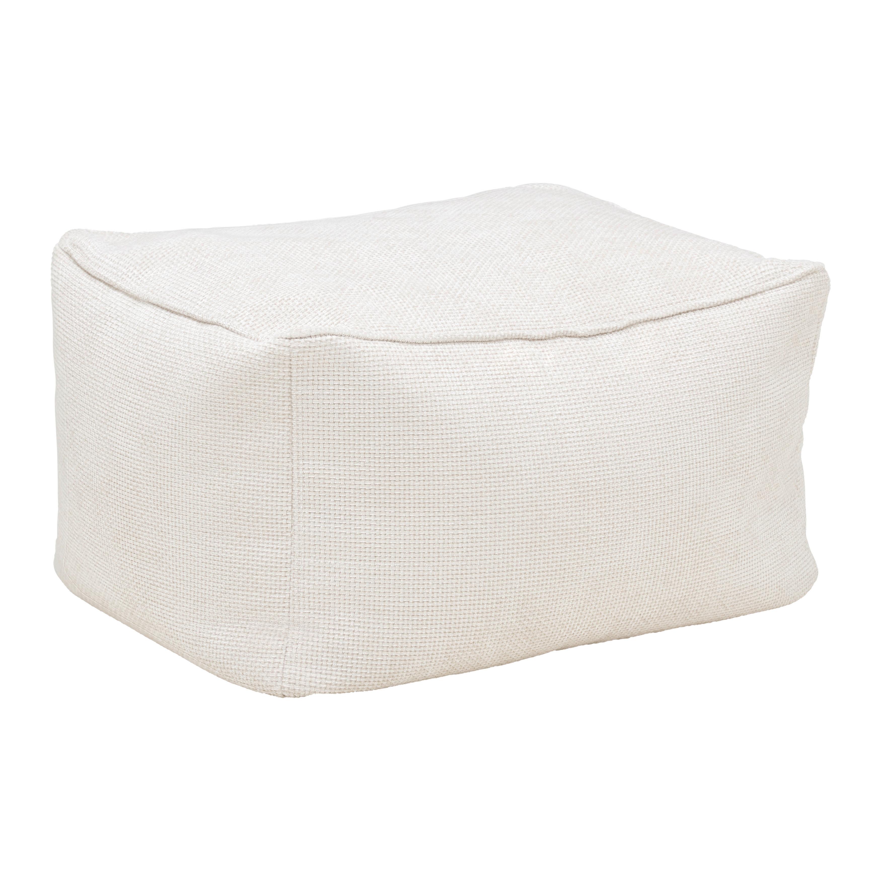 Taburetka CAROLINE, béžový velúr, max. 80 kg - béžová, Modern, textil (80/40/65cm) - Mömax