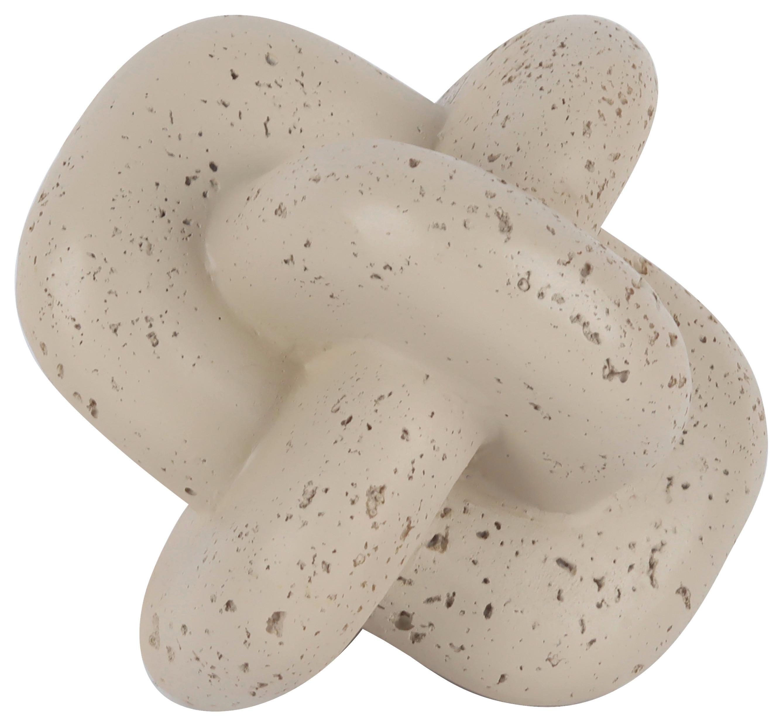 Socha NORA - béžová, prírodné materiály (14cm) - Mömax