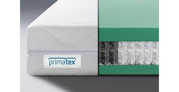 Taschenfederkernmatraze Primatex Longlife 140x200 cm - Weiß, LIFESTYLE, Textil (140/200cm) - Primatex