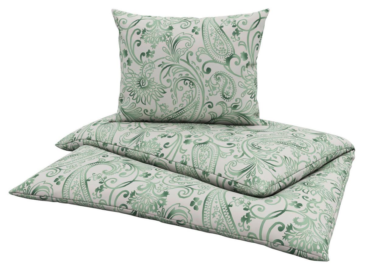 Bettwäsche Desiree - Grün, ROMANTIK / LANDHAUS, Textil - James Wood