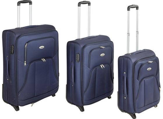 Reisekofferset Jesolo 3-teilig - Blau, KONVENTIONELL, Textil/Metall - Luca Bessoni Reisekofferset Jesolo 3-teilig - Blau, KONVENTIONELL, Textil/Metall - Luca Bessoni