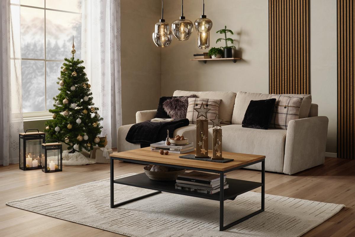 Dekostern Dino, H: Ca. 33 Cm - Naturfarben/Weiß, KONVENTIONELL, Holzwerkstoff (9/33cm) - Luca Bessoni