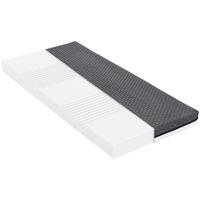 MATRAC TREVISO MEDIUM LUX - biela/tmavosivá, textil (160/190cm)