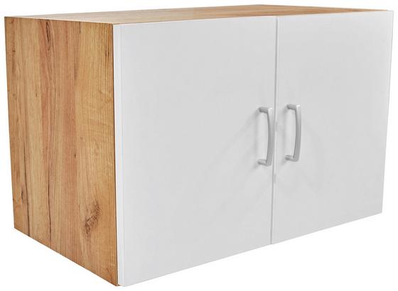 Aufsatzschrank Tio - Eichefarben/Weiß, KONVENTIONELL, Holzwerkstoff (80/43/37,5cm) Aufsatzschrank Tio - Eichefarben/Weiß, KONVENTIONELL, Holzwerkstoff (80/43/37,5cm)
