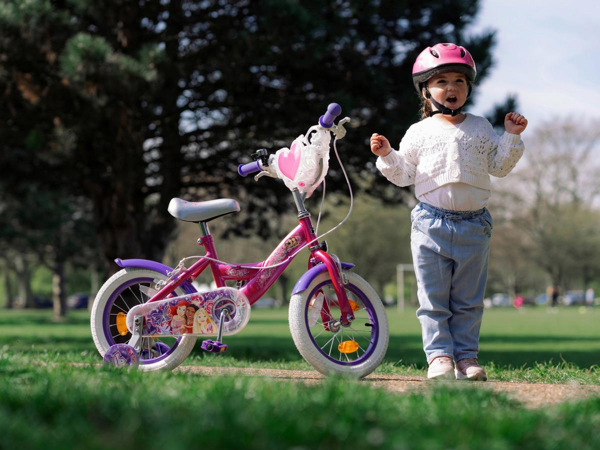 Kinderfahrrad Pink L: 54,7 Cm - Pink, Basics, Metall (54.7cm)