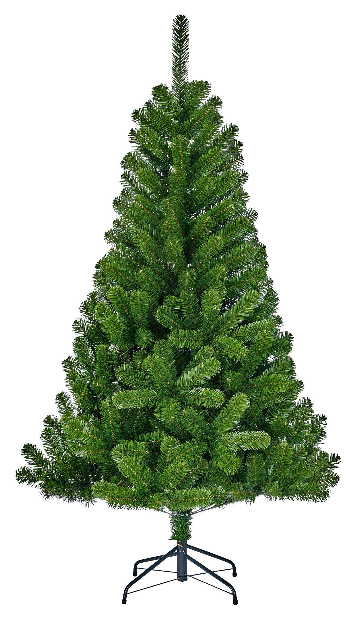 vánoční stromeček Výška: 155 cm - zelená, kov/plast (91/155cm)