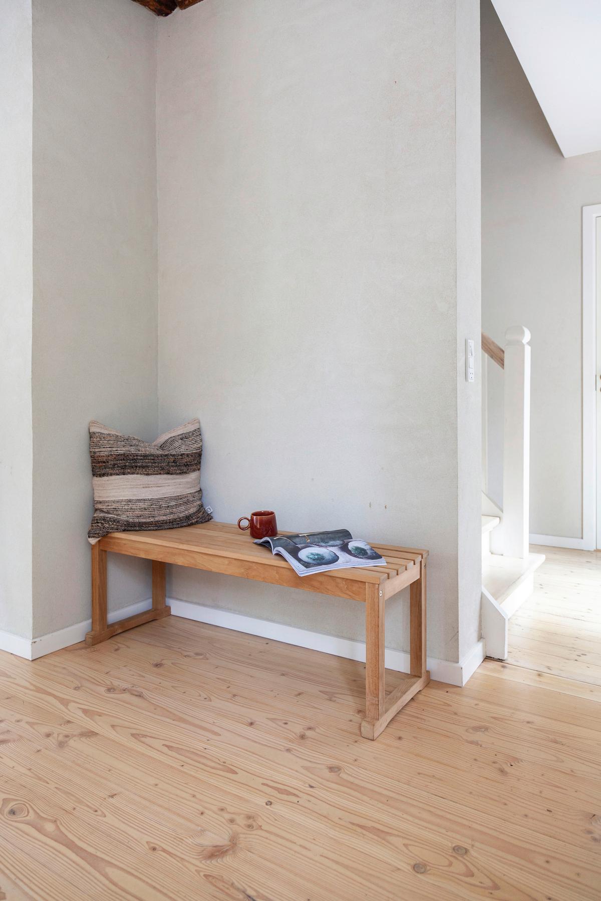 Sitzbank Echtholz Teakfarben Vega BxHxT: 120x43x40 cm - Teakfarben, KONVENTIONELL, Holz (120/43/40cm) - MID.YOU