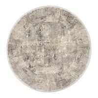 Webteppich Avignon Multicolor Rund Ø 160 cm - Dunkelgrau/Hellgrau, Design, Textil (160cm) - Dieter Knoll