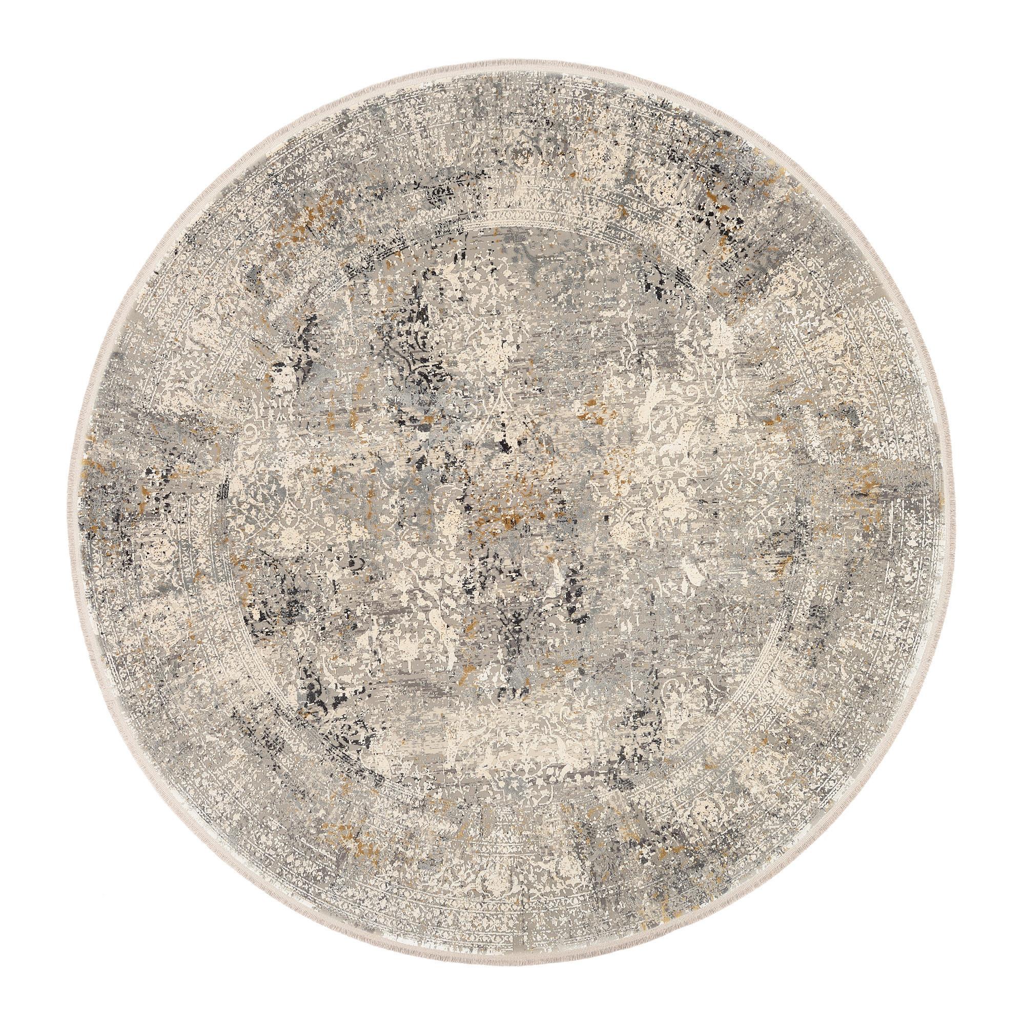 Webteppich Avignon Multicolor Rund Ø 160 Cm