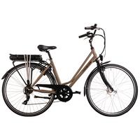 Elektrofahrrad Hollandia Optima Basic - Cappuccino, Basics, Metall (21/116/188cm)