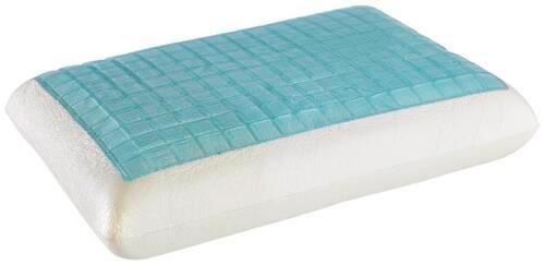 Šijový Vankúš Cloud, 60/40/12cm - modrá/biela, textil (60/40/12cm) - Premium Living