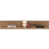 WANDREGAL Molina Eiche Dekor B: 140cm - Eichefarben, Basics, Holzwerkstoff (140/24/23,6cm)