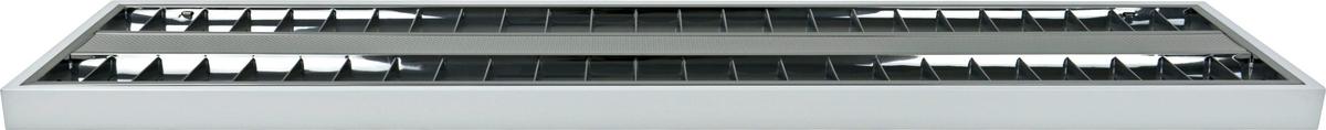LED-Deckenleuchte L: 124,5 cm, mit Farbtemperaturwechsler - Weiß, Basics, Metall (124,5/31,2/4cm)
