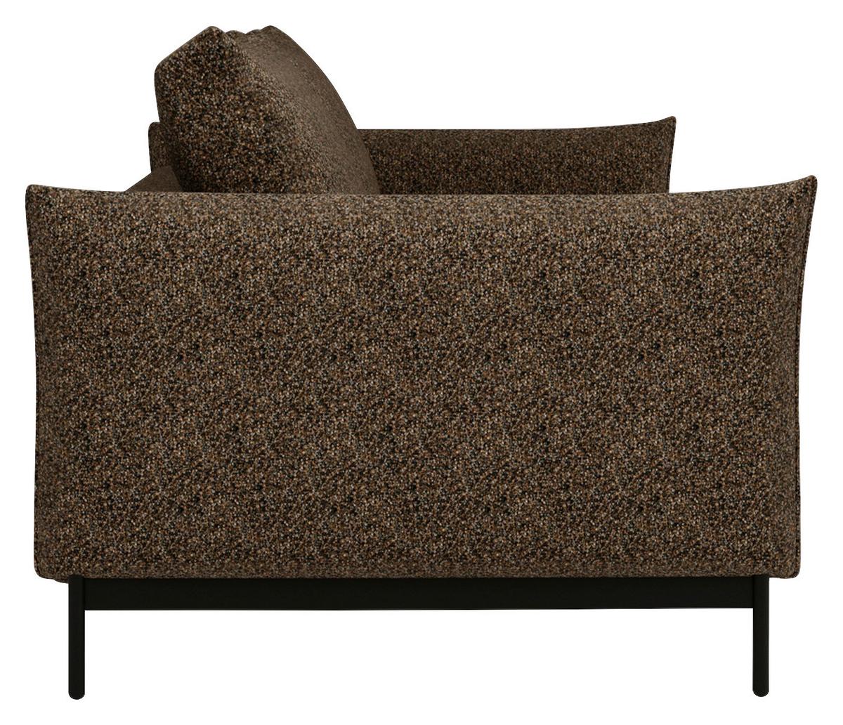 Bueno Braun B: 223 Cm - Schwarz/Braun, Design, Textil (223/96/95cm) - Livetastic